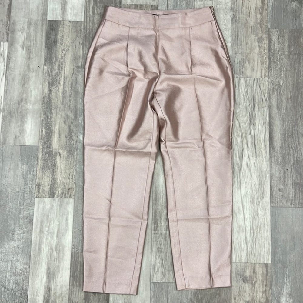 ZARA rose gold pants